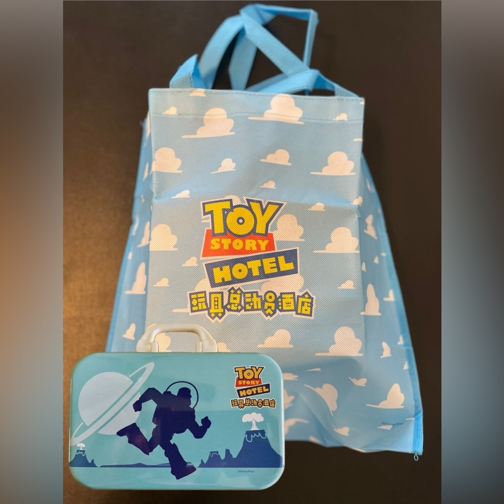 Toy Story Hotel Shanghai Disney Bag and Toiletries Kit